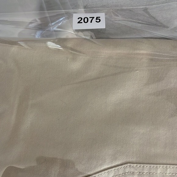 Woman Within Cropped Capri Denim Pant Off White Size 16 W - Picture 11 of 11